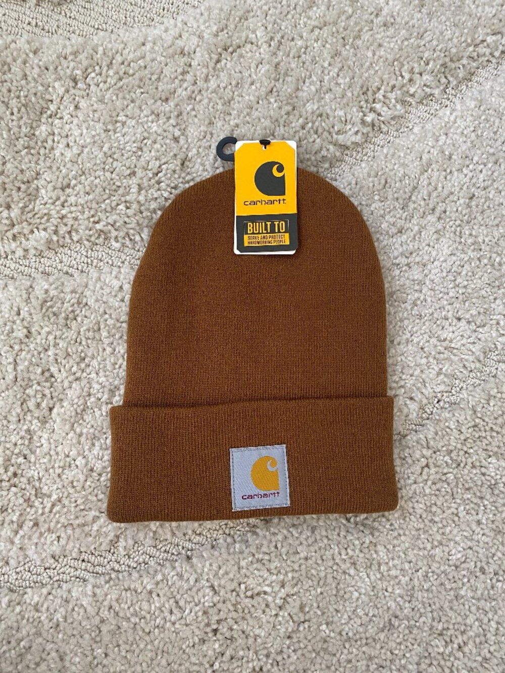 Carhartt A18 Watch Cap Beanie - Carhartt Brown